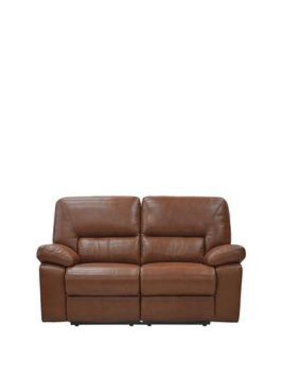 Newberg 2-Seater Premium Leather Manual Recliner Sofa